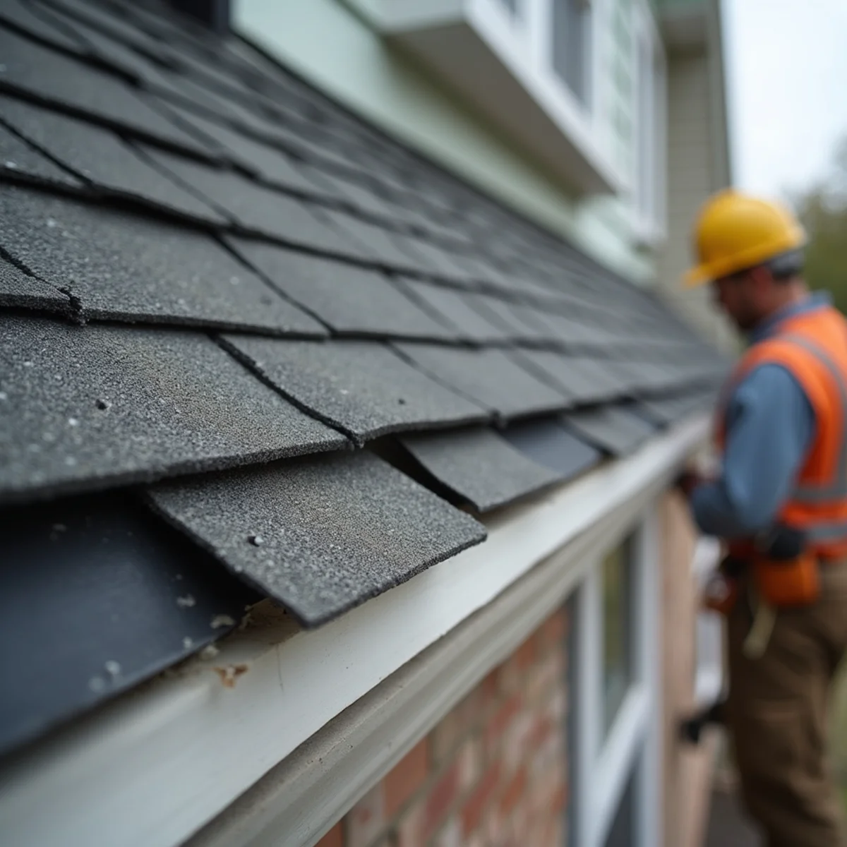 Step flashing woven per course where a roof plane meets a dormer wall